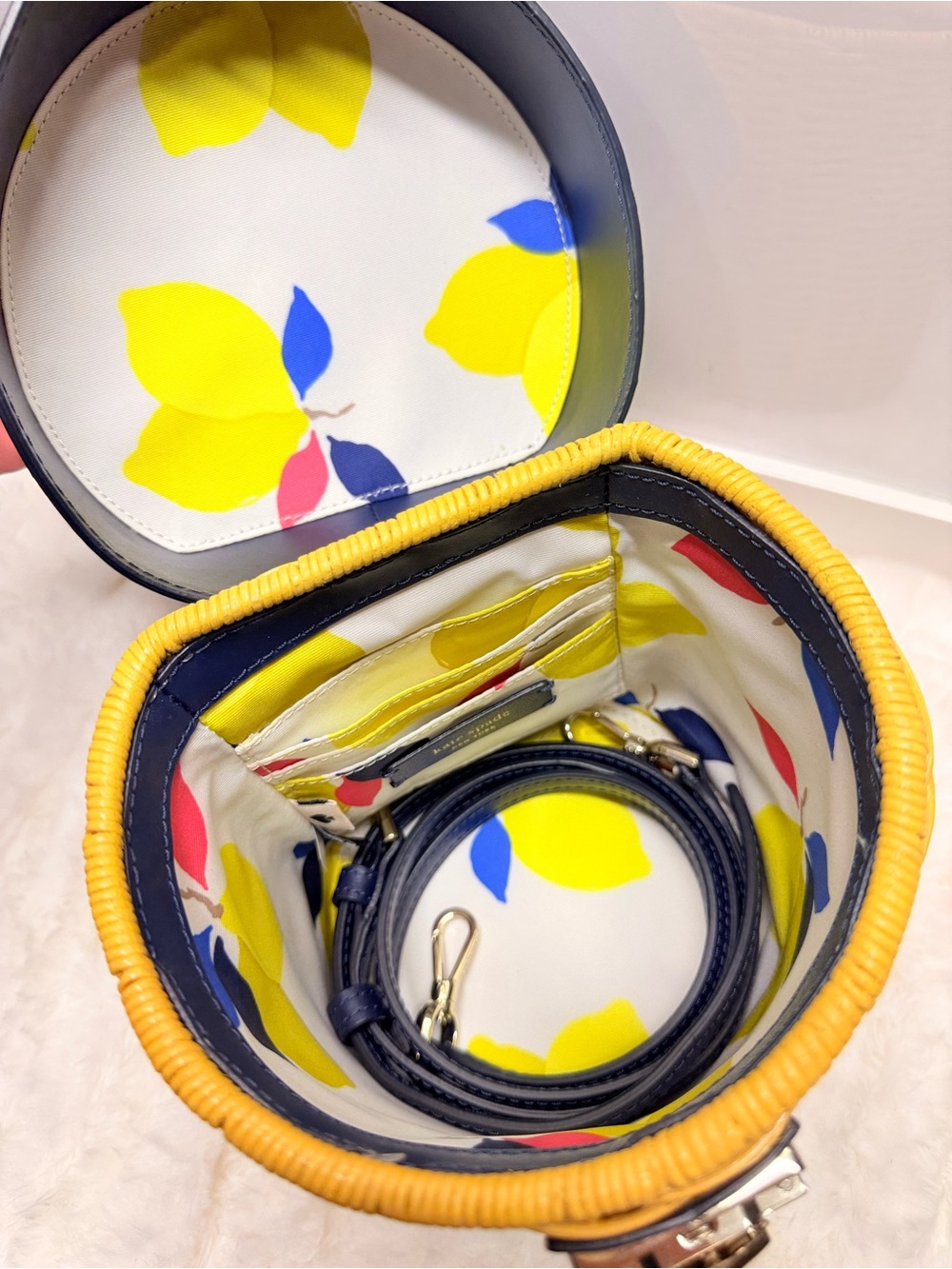 KATE SPADE Rumi Wicker Bucket Bag - Picture 5 of 6